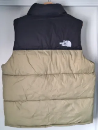 Chaleco The North Face Plumas XL Beige/Negro