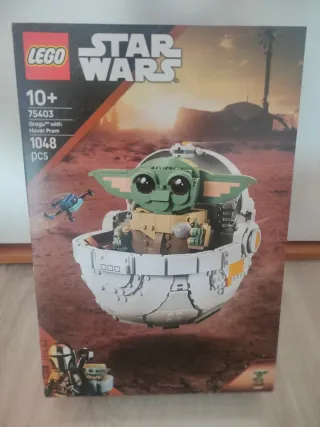 LEGO Star Wars - Grogu con Aerocuna (75403)