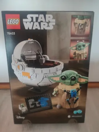 LEGO Star Wars - Grogu con Aerocuna (75403)