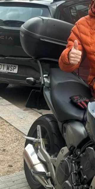 Maleta más soporte Moto Shad 45L Honda CB600F Horn