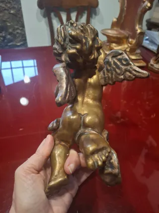 Putto in legno