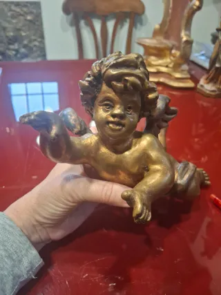 Putto in legno