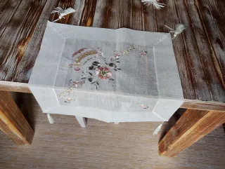 Mantel + caminos mesa + servilletas