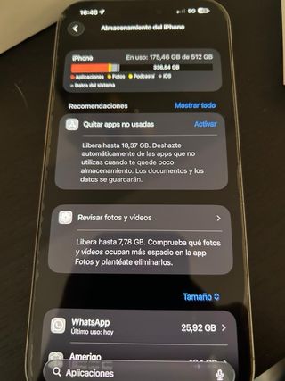 iPhone 16 Pro Max 512 GB Blanco