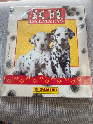 Album + 40 sobres sin abrir 101 DALMATAS