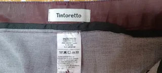 Lote 2 Faldas Tintoretto Negra y burdeos