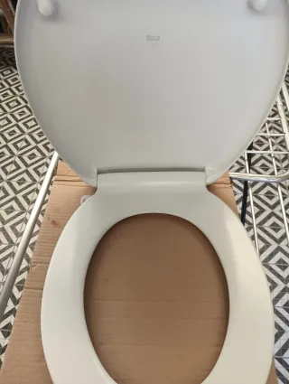 Tapa Asiento WC Roca Victoria Blanca