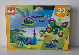 Lego Creator 31157 Pavo Real 3 en 1