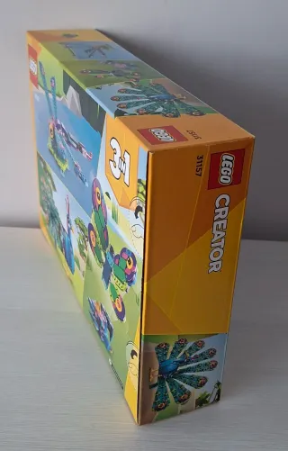 Lego Creator 31157 Pavo Real 3 en 1