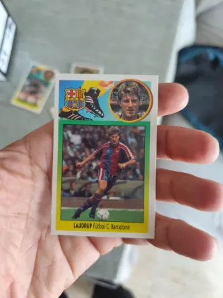 Cromo Laudrup Fútbol C. Barcelona 93-94