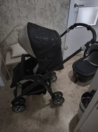 Cochecito de bebé Jane negro