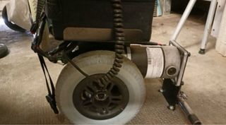Motor y batería de silla de ruedas