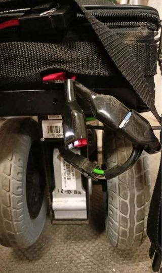 Motor y batería de silla de ruedas