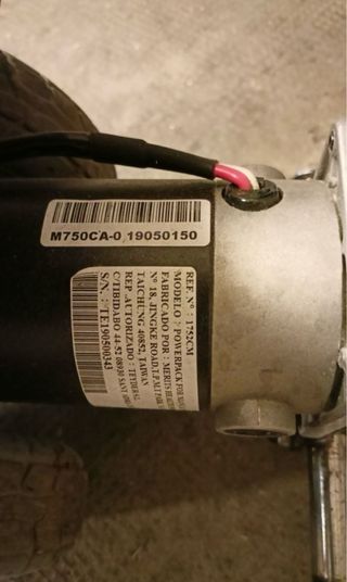 Motor y batería de silla de ruedas