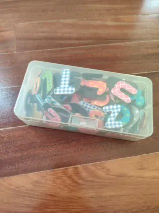 Letras de imán decoradas