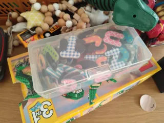 Letras de imán decoradas