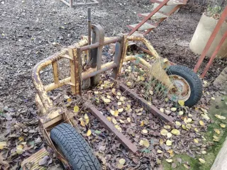 Horquilla porta palets obra