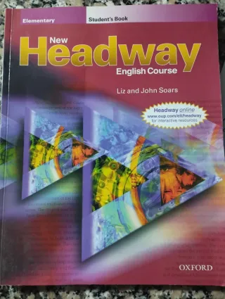 Libro, Cuaderno y CD New Headway Elementary