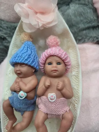 Mini Bebes Reborn Mellizos