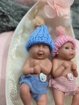 Mini Bebes Reborn Mellizos
