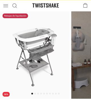 Bañera bebé plegable Twistshake