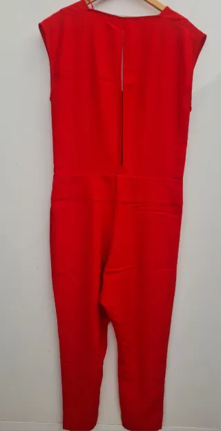 Mono largo Zara rojo