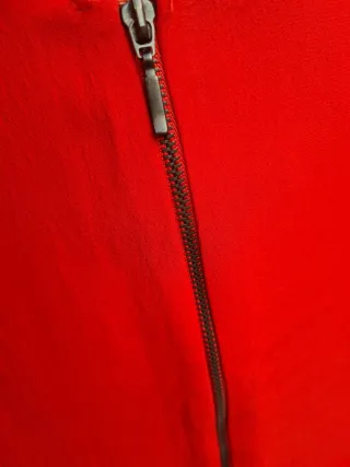 Mono largo Zara rojo