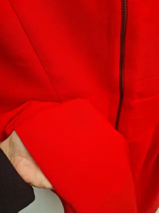 Mono largo Zara rojo