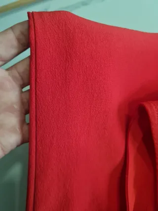 Mono largo Zara rojo