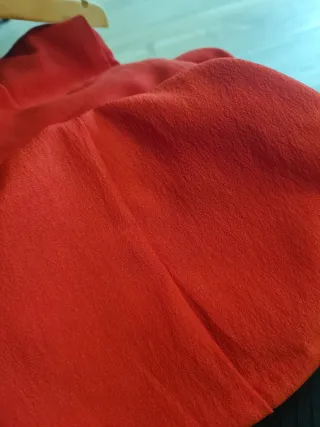 Mono largo Zara rojo