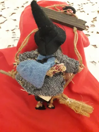 Befana con occhi luminosi