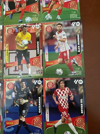 10 cromos Girona Megacrack sin repetir 2025-26