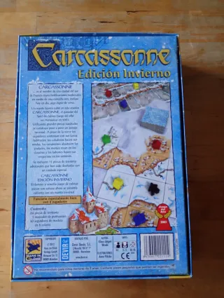 Carcassonne Edición Invierno Juego del Año 2001