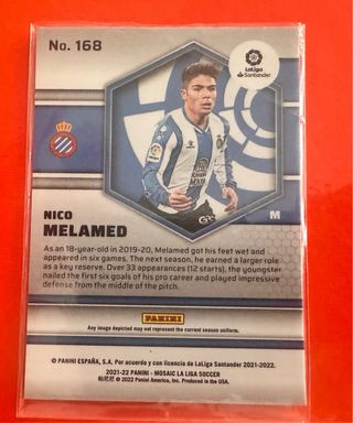Nico Melamed RC Rookie Card - RCD Espanyol