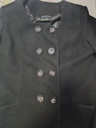 Abrigo Negro Ralph Lauren