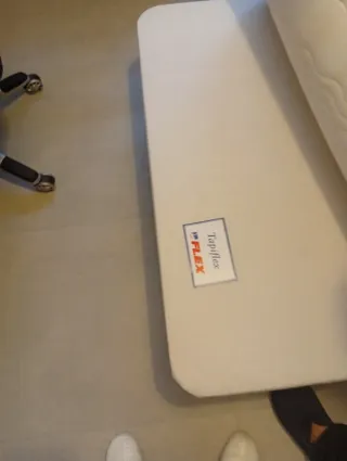 Cama completa látex, base, cabecero