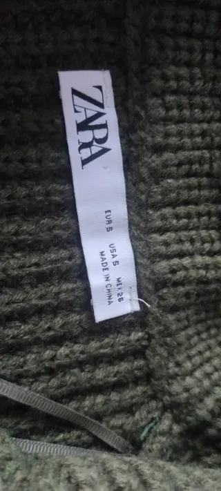 Jersey Zara Verde Militar