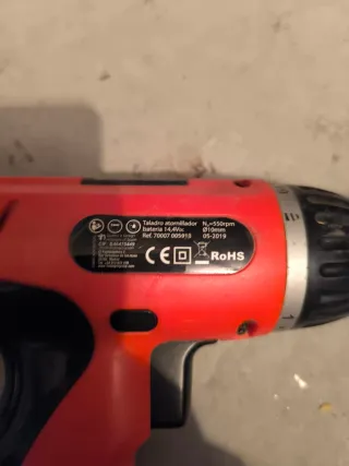 Taladro Atornillador RDM 14,4V