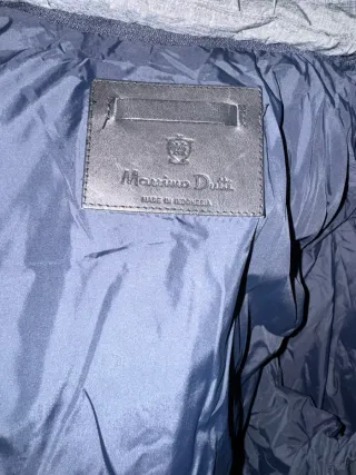 Chaqueta plumífero Massimo Dutti azul
