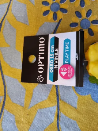 Osso giocattolo per cane in vinile