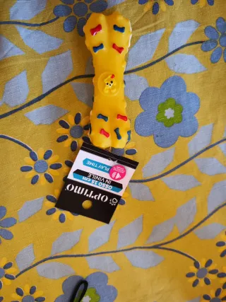 Osso giocattolo per cane in vinile