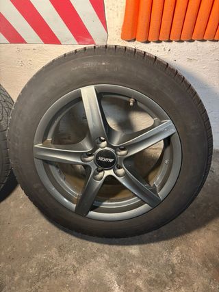 Llantas ALUTEC GRIP 6X15 y neumáticos de invierno