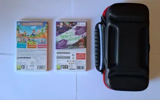 Lote 2 juegos Nintendo Switch + funda