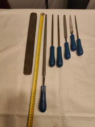 Lote de limas y escofinas Bellota nuevas