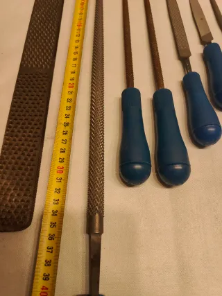 Lote de limas y escofinas Bellota nuevas