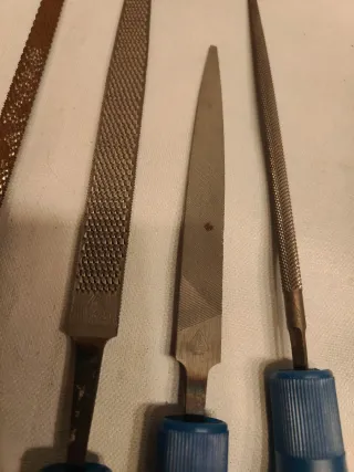 Lote de limas y escofinas Bellota nuevas