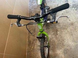 Bicicleta Infantil Verde y Azul