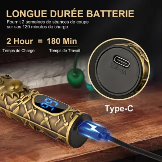 Máquina de Afeitar Hombre Recortadora Barba