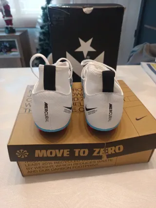 Scarpe da calcio Nike Mercurial Bianche