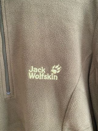 Jersey polar Jack Wolfskin verde oliva